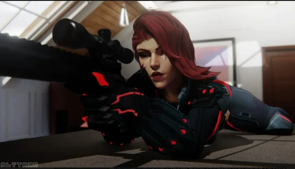 【3D动漫】【C222-2】A Spider's Distraction | Alyta3D【122.3MB】