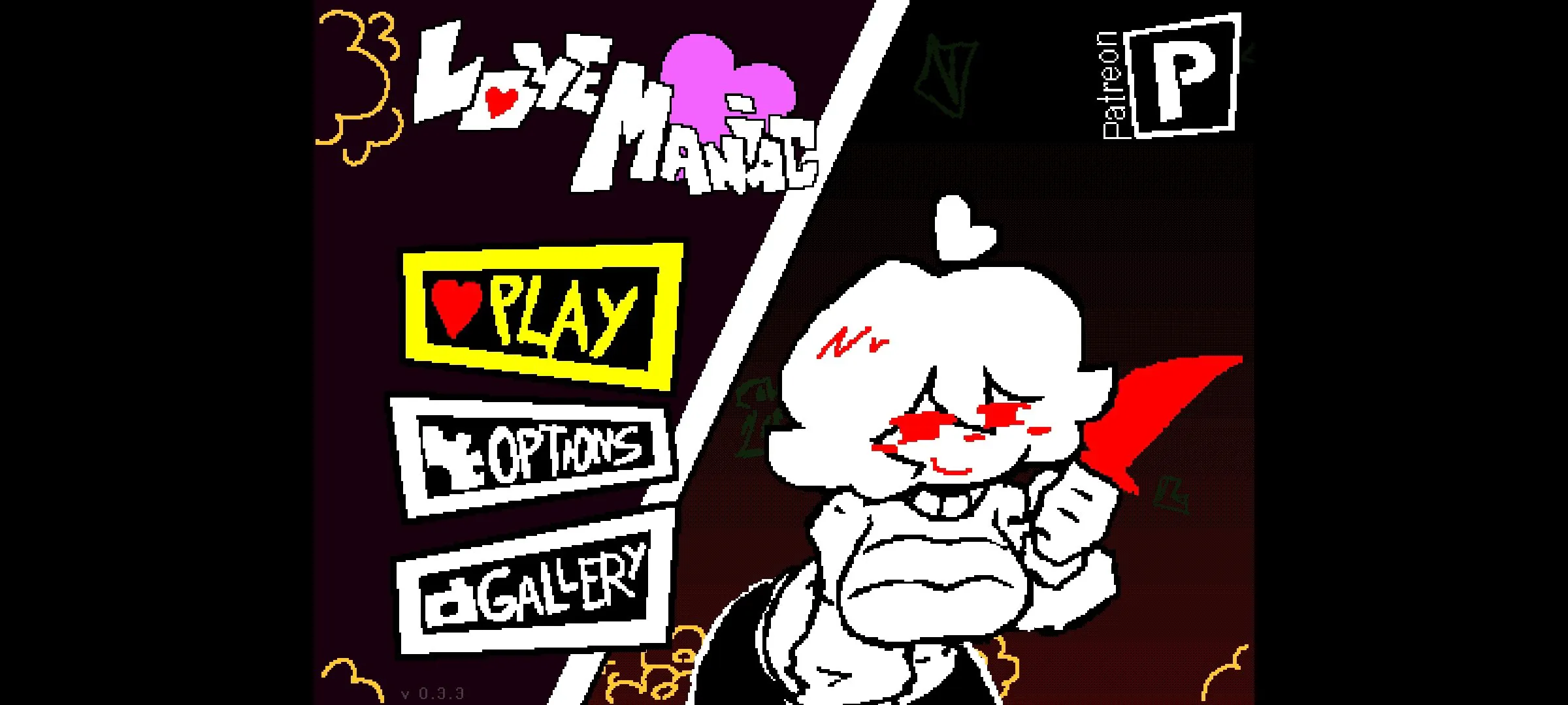 LoveManiac v.0.3.4 双端【104MB】度盘+PikPak 传说之下同人