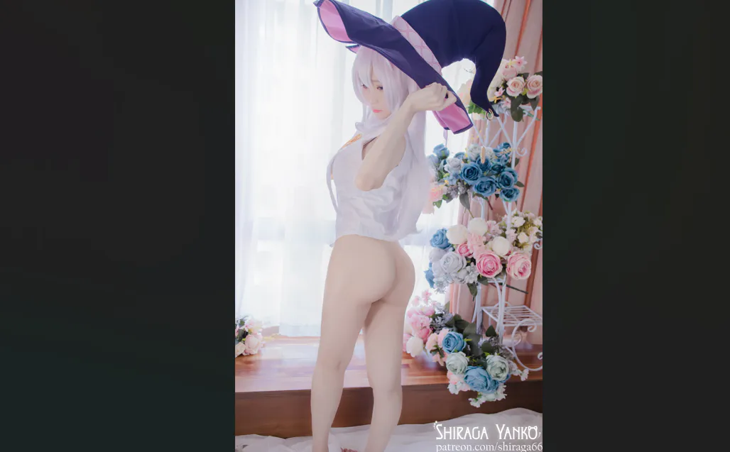 Shiraga Yanko cosplay 伊蕾娜 Elaina - Majo No Tabitabi
