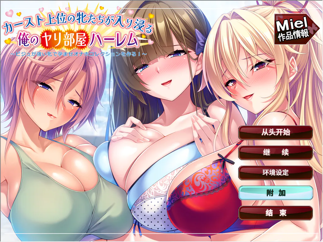 【ADV/汉化/极品/PC/巨乳/怀孕/后宫/调教】阶级上层的母狗们赖着不走的我的炮房后宫~用颜值爆表的女人打造内射受孕飞机杯收藏!920M