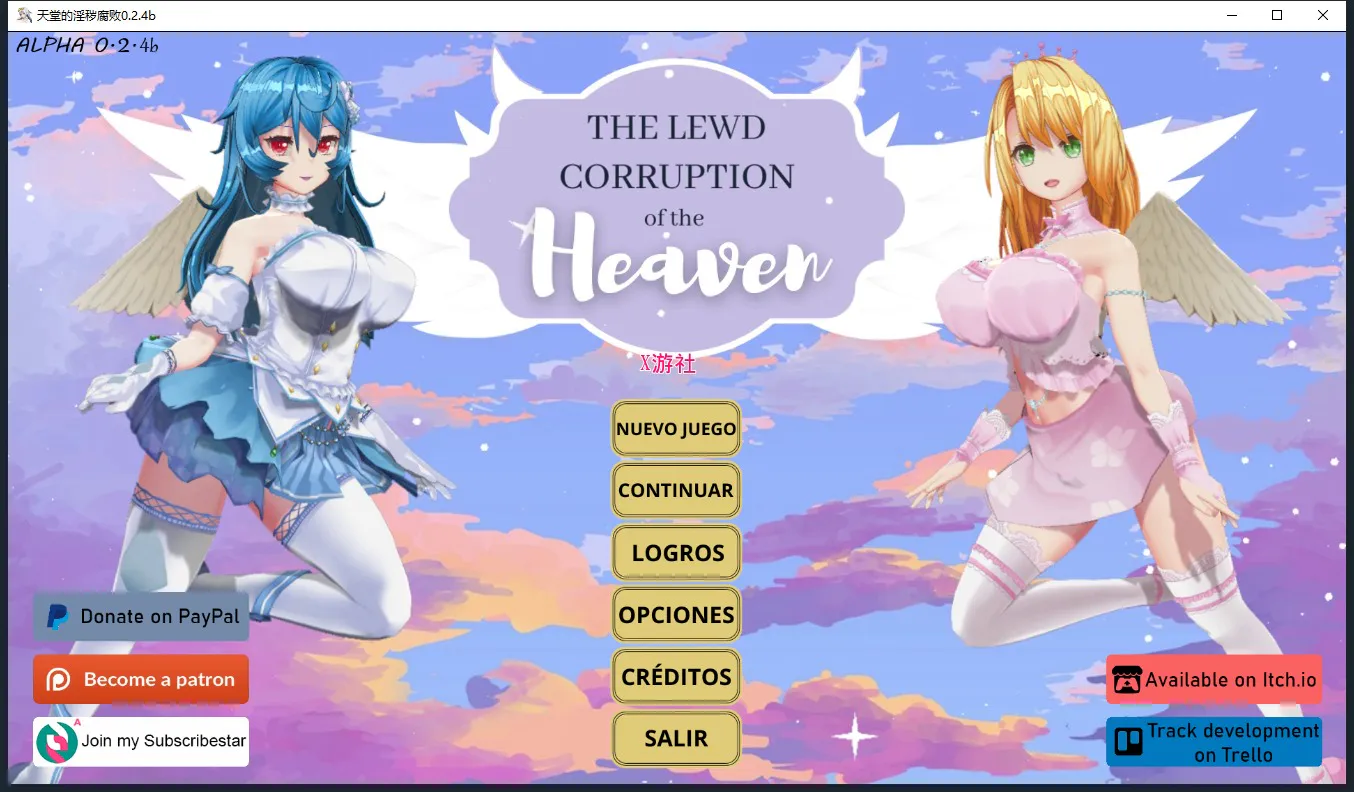A12160[SLG/汉化]天堂的淫荡腐败TheLewdCorruptionoftheHeavenv0.2.4bPC+安卓汉化版[6.6G]